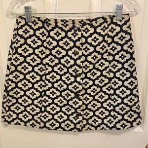 Topshop Snap-Front Skirt